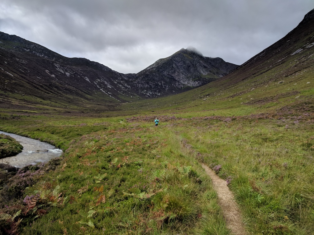 running up glen sannox