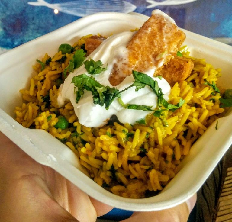 vegan kedgeree from mara