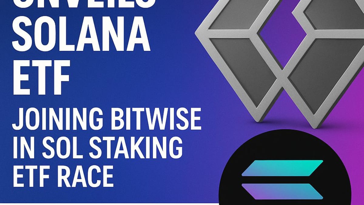Grayscale Launches Staking-Enabled Solana ETF, Entering Race With Bitwise for Institutional SOL Exposure