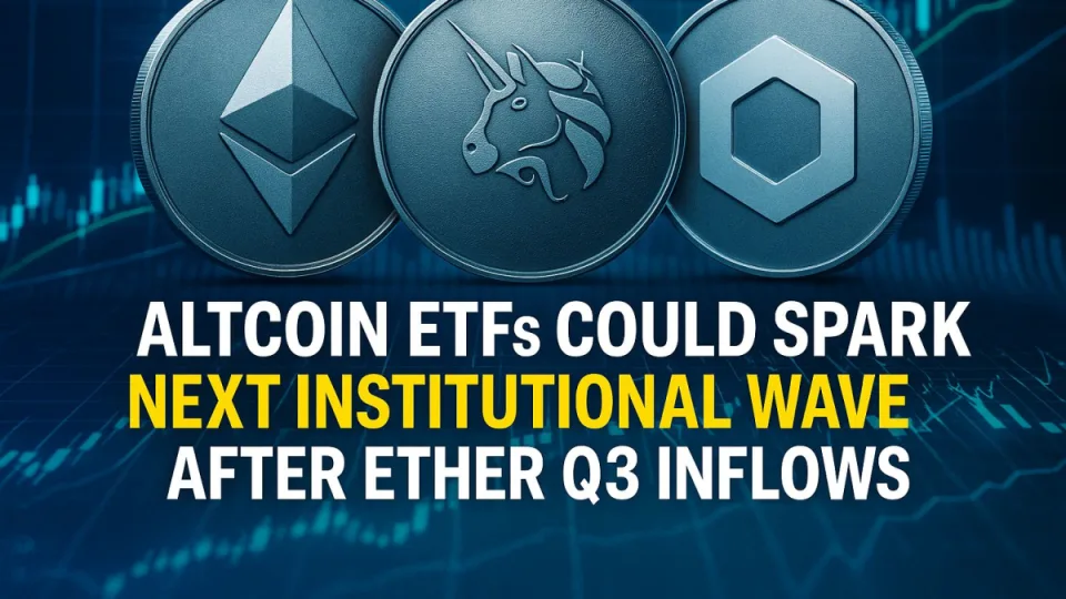 Analysts Say Altcoin ETFs Could Spark Next Institutional Wave After Ether Outperforms Bitcoin in Q3 Inflows