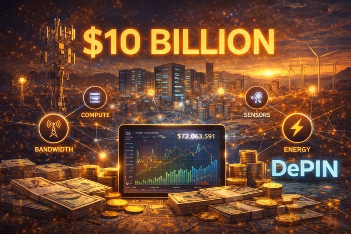 DePIN quietly grows into a $10B sector as revenues outpace token prices, Messari finds