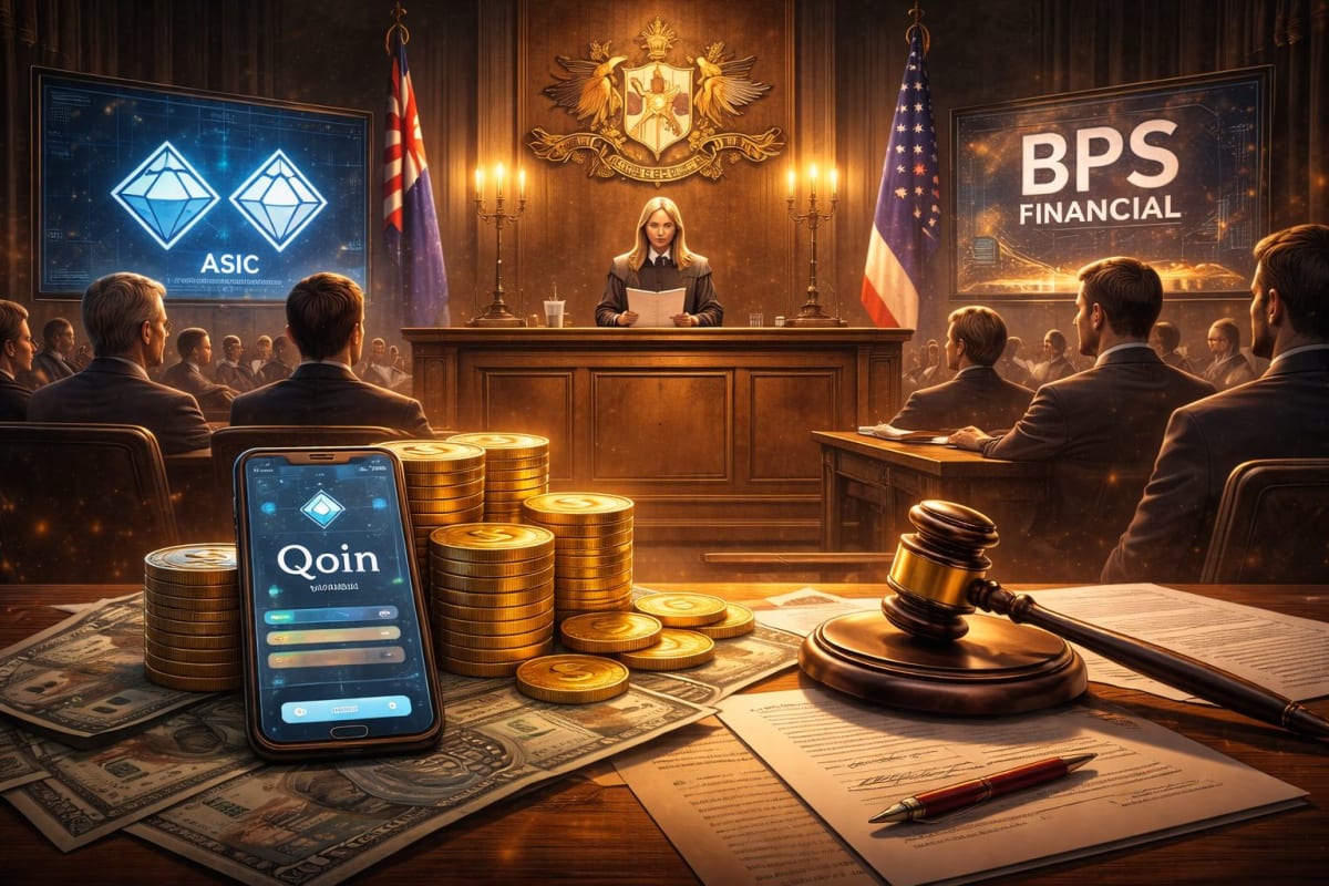 Australian court hits BPS Financial with $9.3M penalty over Qoin Wallet claims
