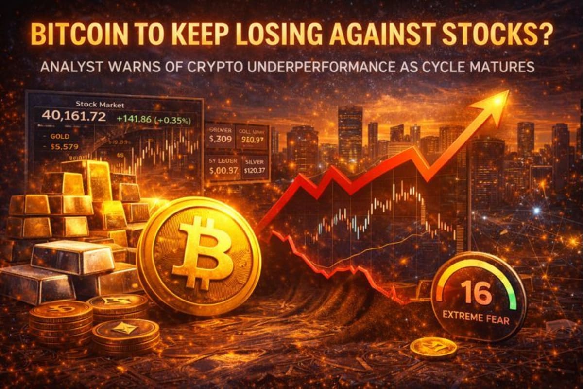 Bitcoin could keep lagging equities despite gold and silver surge