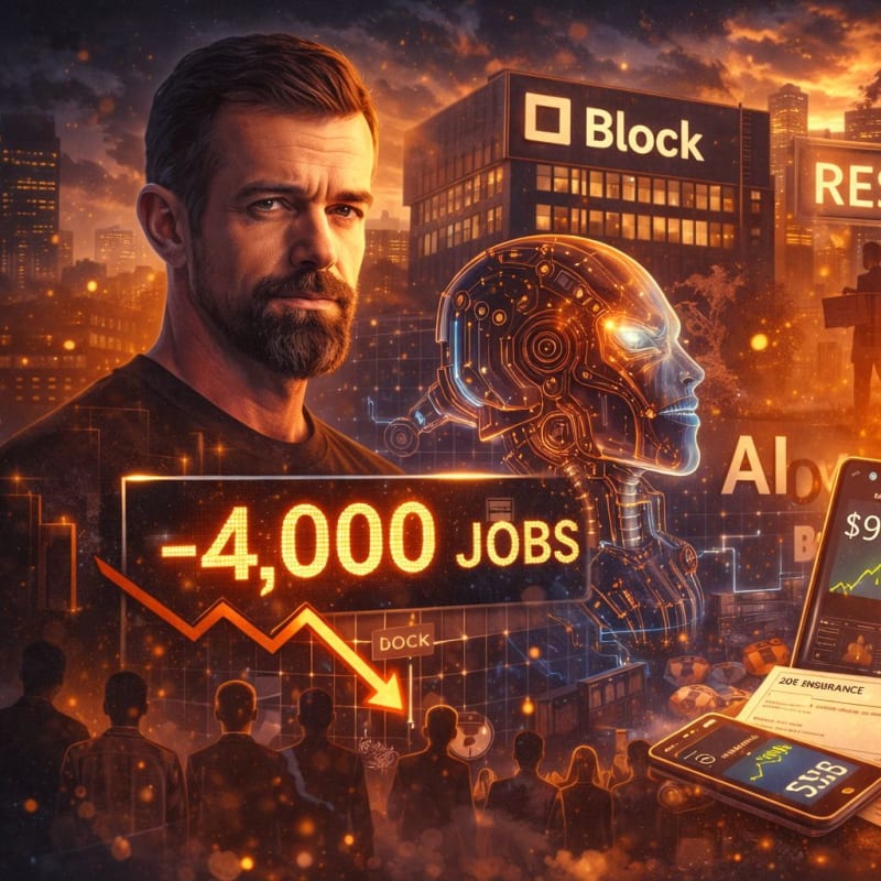 Block to slash 4,000 jobs as Jack Dorsey pivots company around AI-driven operations