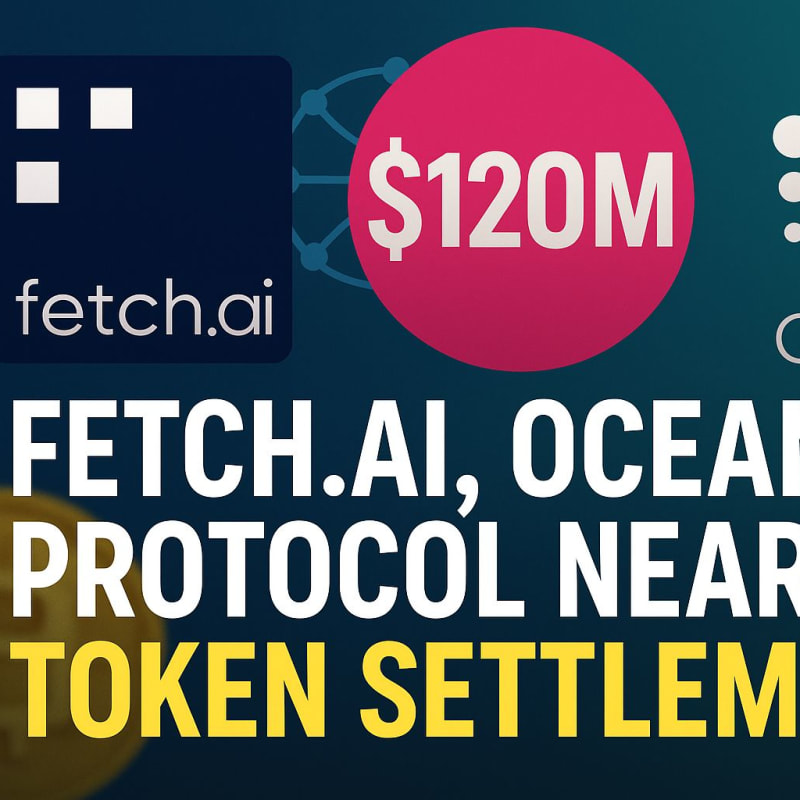 Fetch.ai, Ocean Protocol Near $120M Token Settlement to End Feud Over ASI Merger Fallout