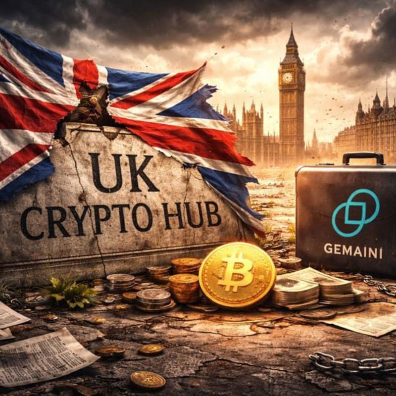 UK Crypto Hub Vision Faces Test After Gemini Retreat