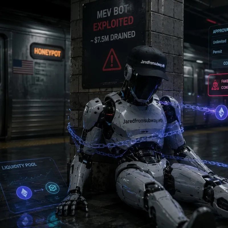Jared MEV bot loses $7.5M in reported approval trap