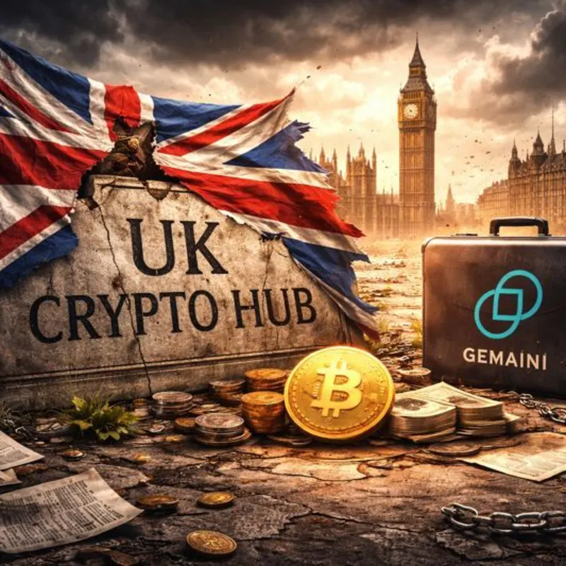 UK Crypto Hub Vision Faces Test After Gemini Retreat