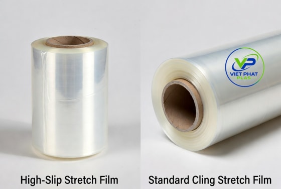 High Slip Film vs Cling Stretch Film: Choosing the Right Pallet Wrap for Automated Handling