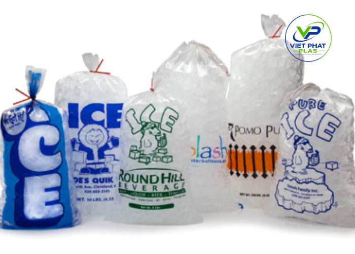 Virgin LDPE Ice Bags are made from new raw materials