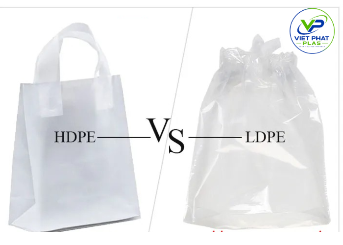 HDPE vs LDPE shopping bag material comparison