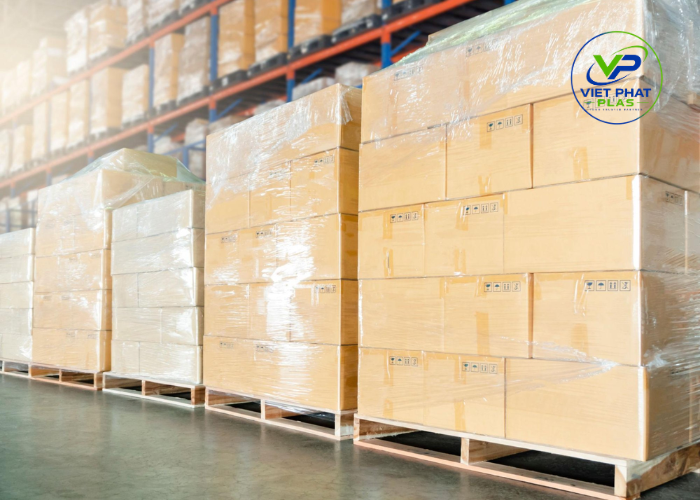 Pallet stretch film helps secure goods and minimize shifting during transportation