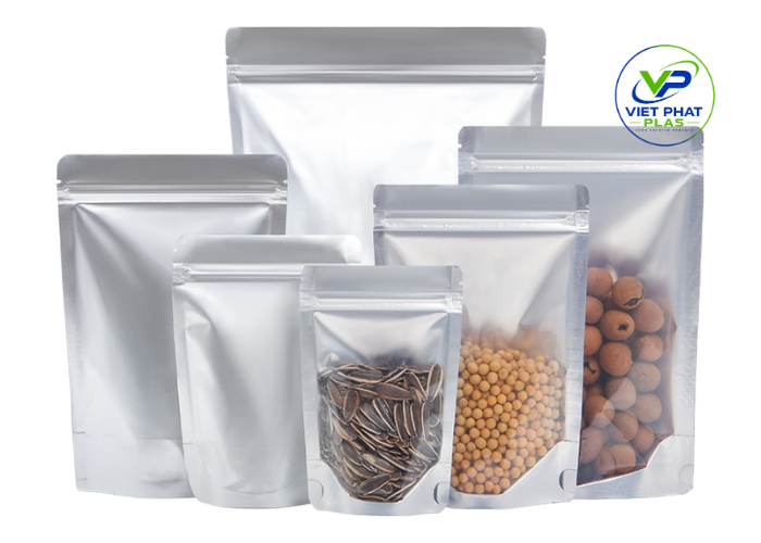 Stand-up zipper plastic bags are often used for food preservation