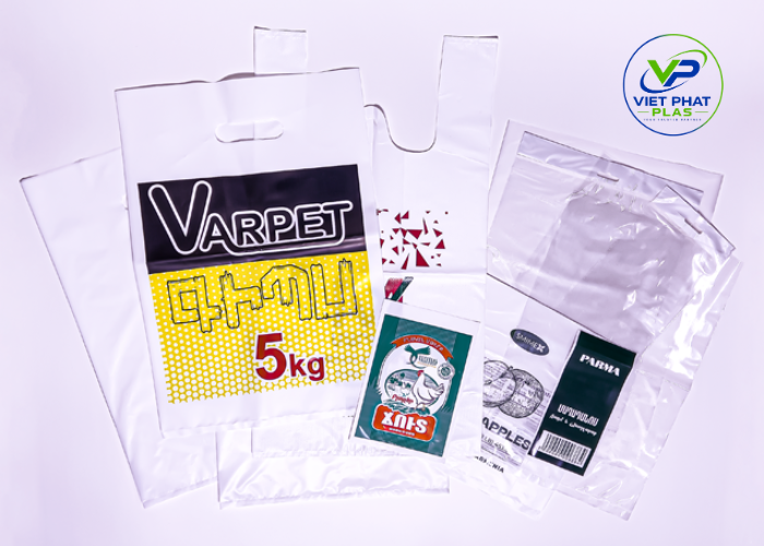 Custom plastic bags are available in various materials and designs.