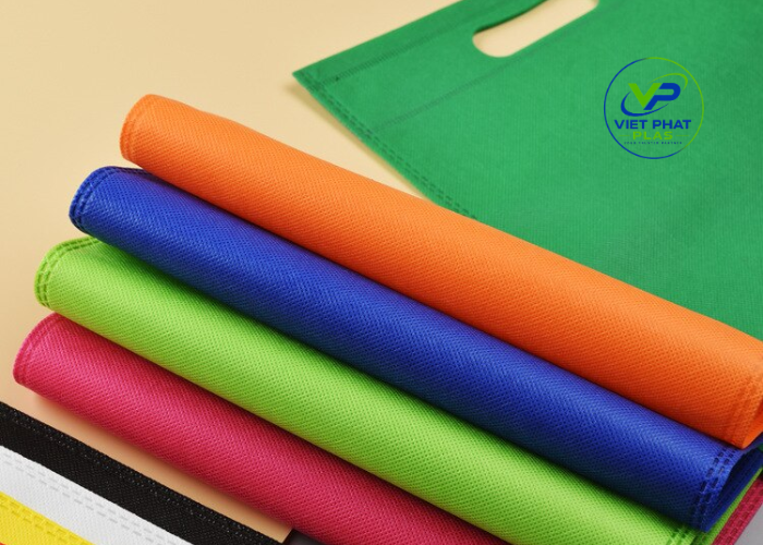 Close-up view of the material of PP NonWoven Bags