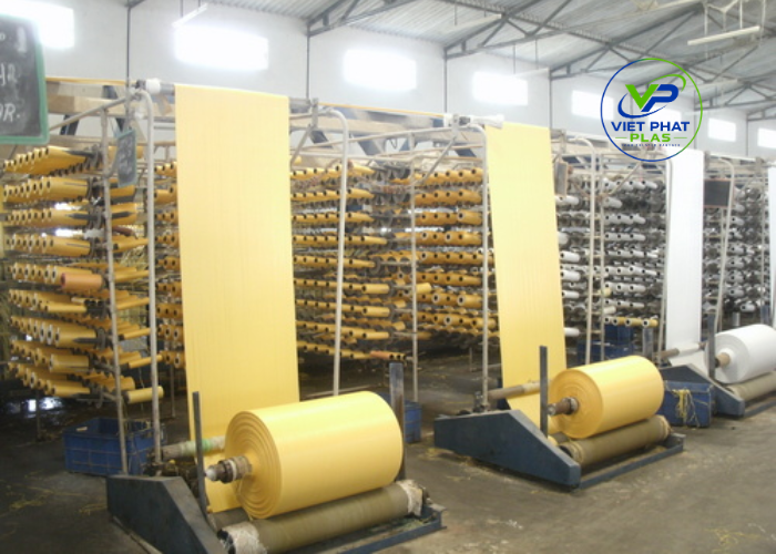 PP NonWoven Bags production line at VietPhatPlas