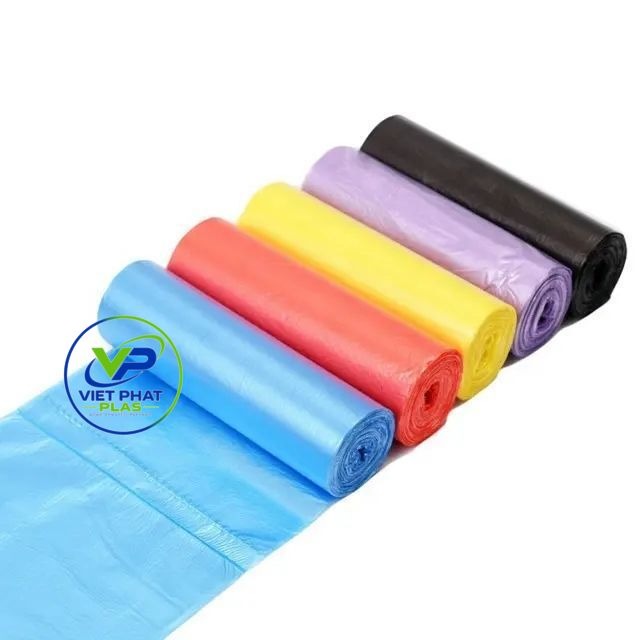 HDPE/LDPE trash bags
