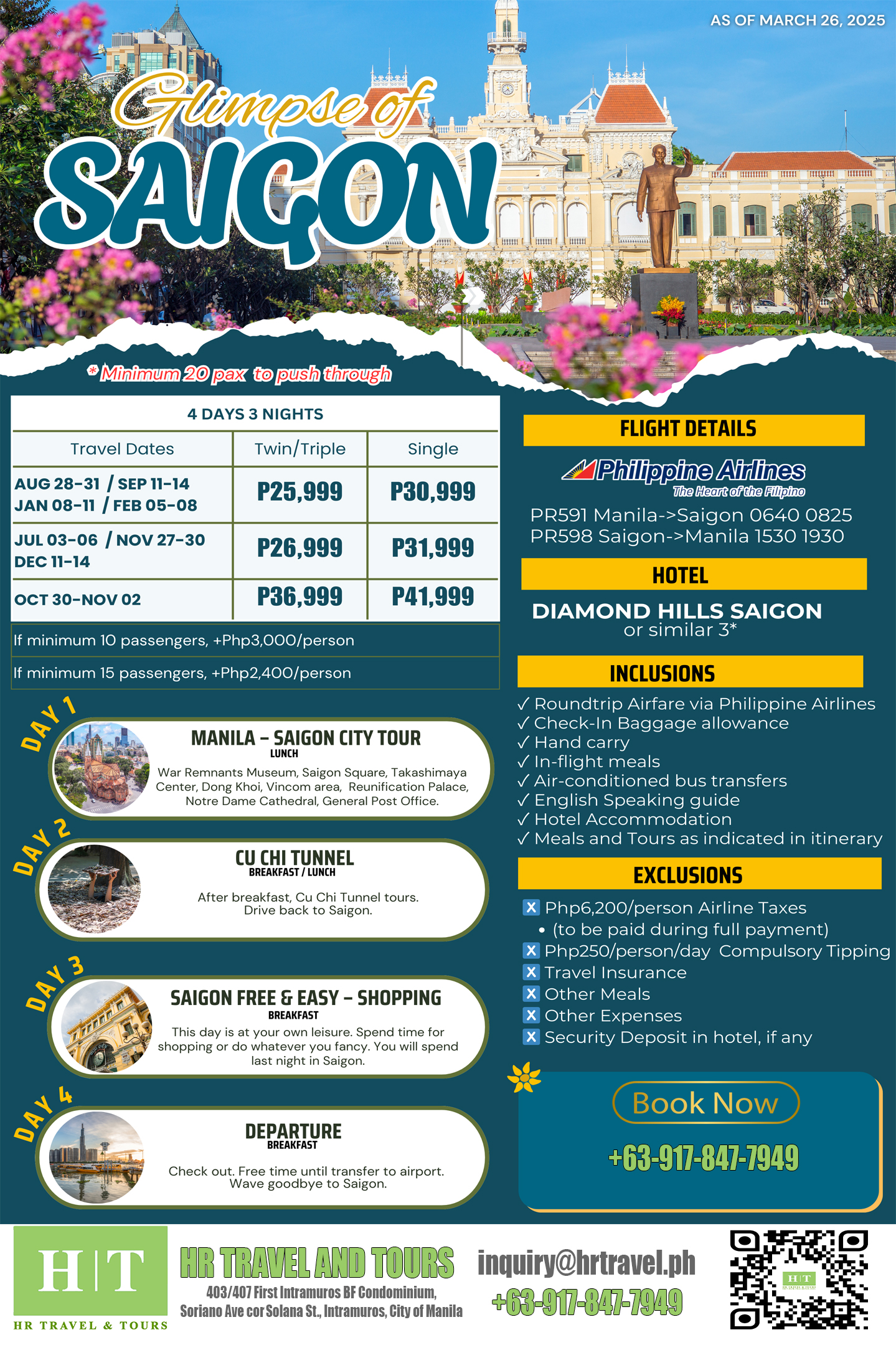 Saigon Glimpse Tour