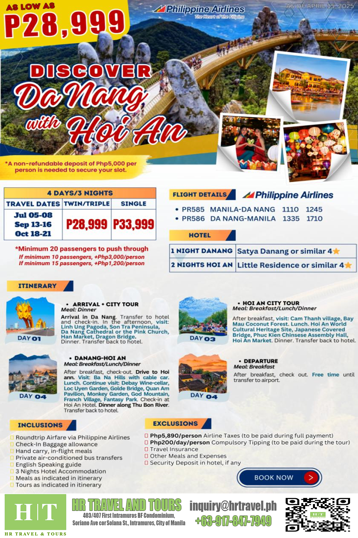 Danang and Hoi An Tour