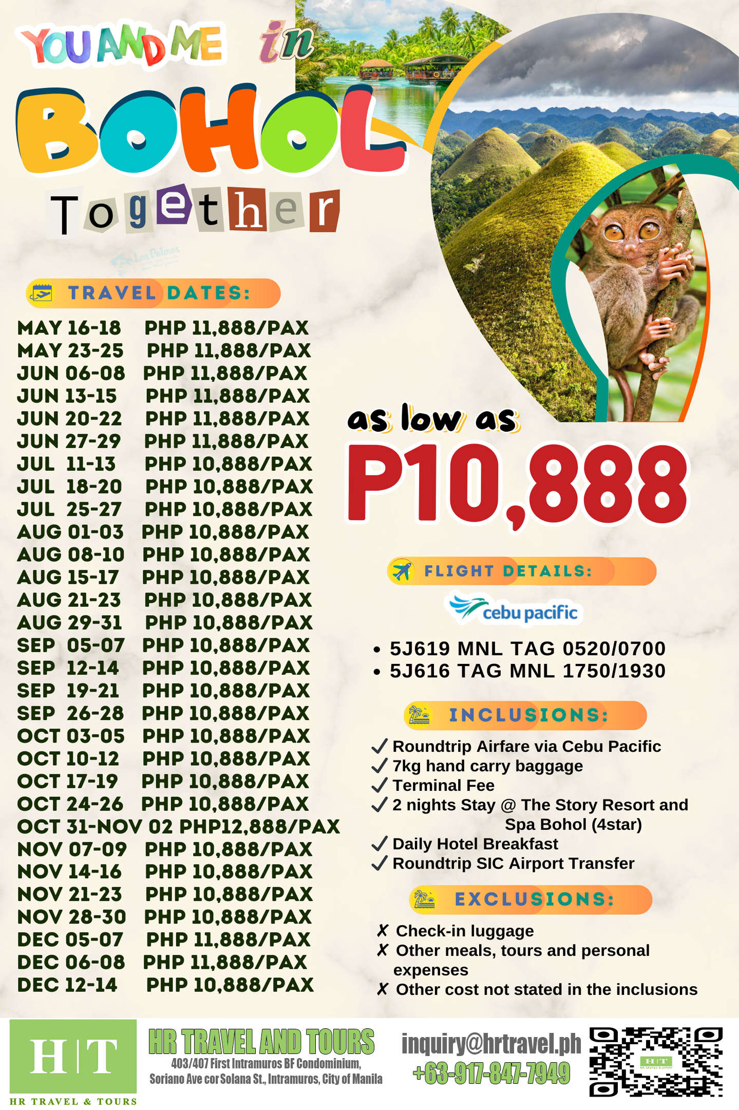 Bohol Tour