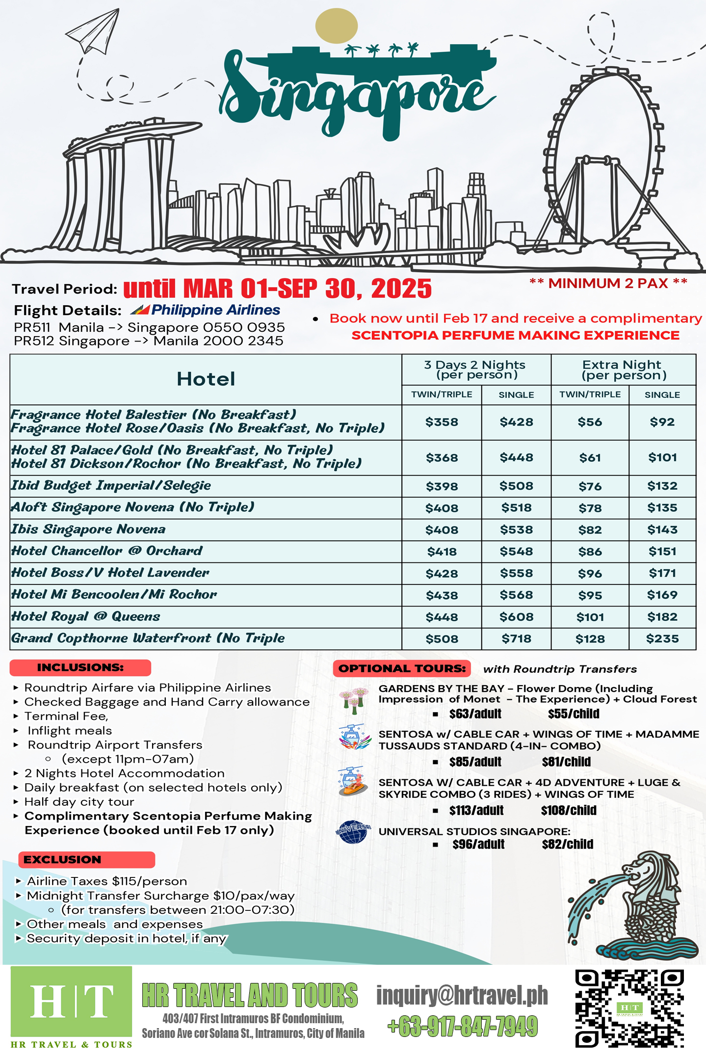Singapore All-In Tour