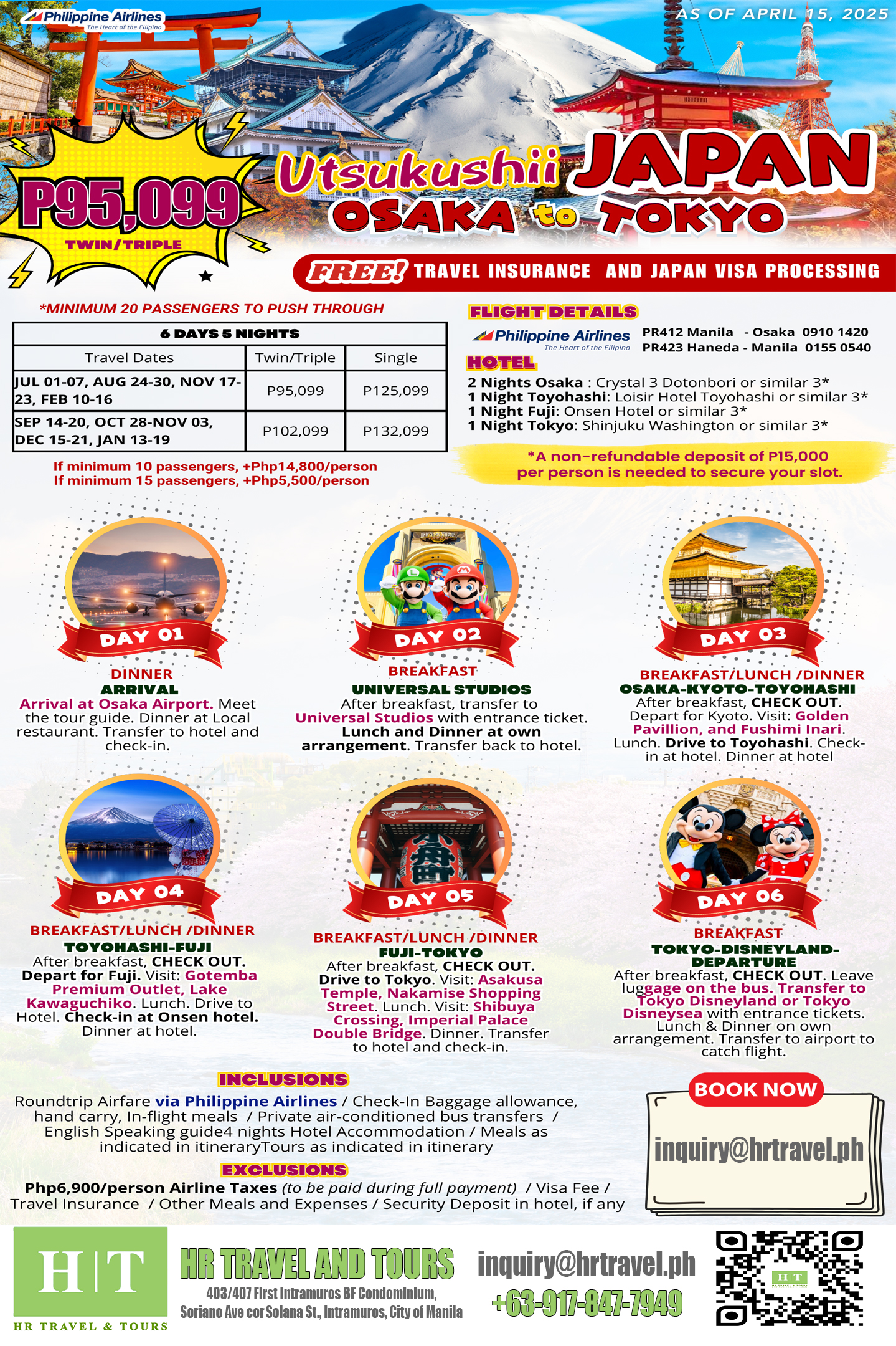 Utsukushi Japan Tour
