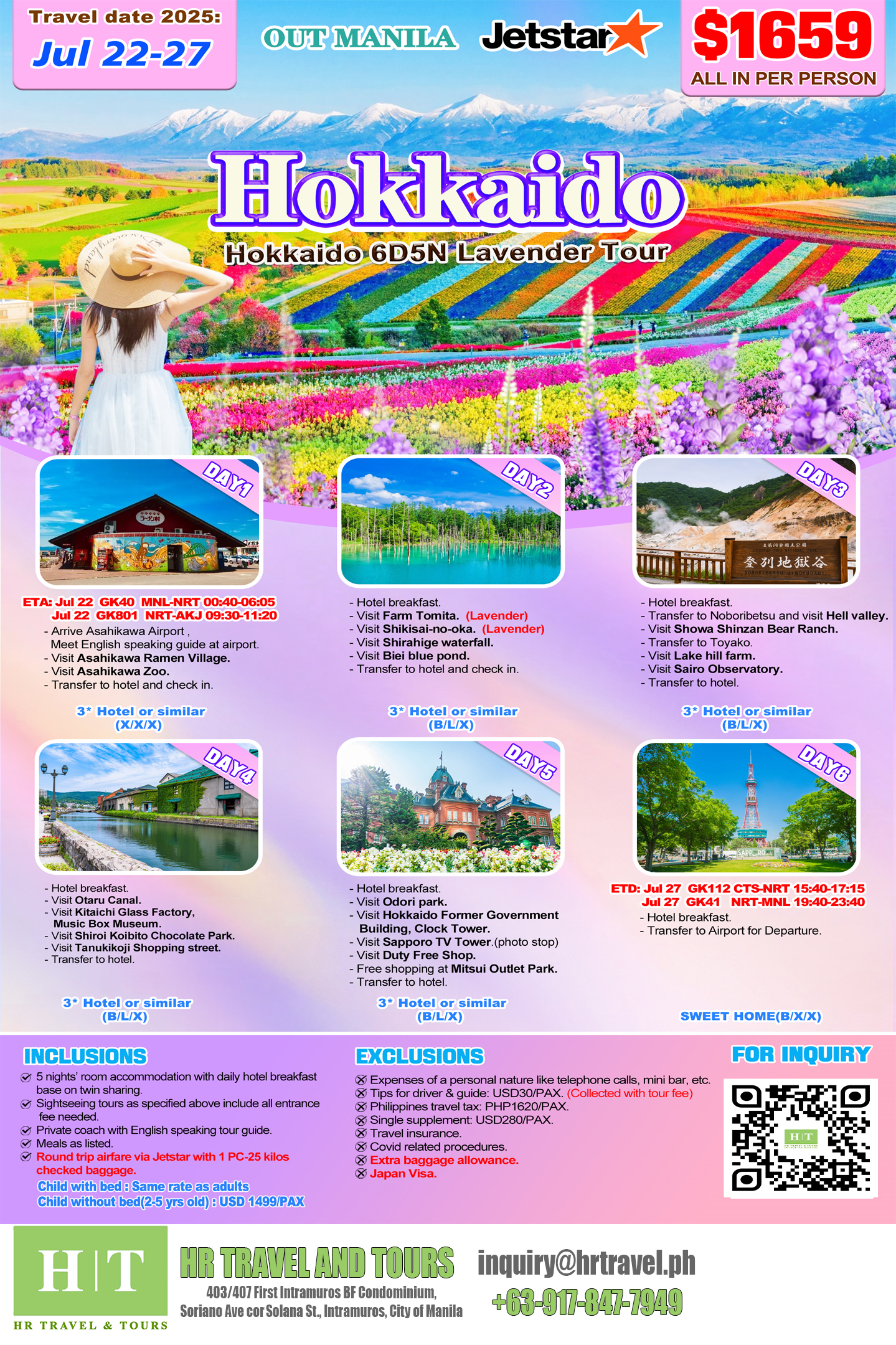 Hokkaido Japan Tour
