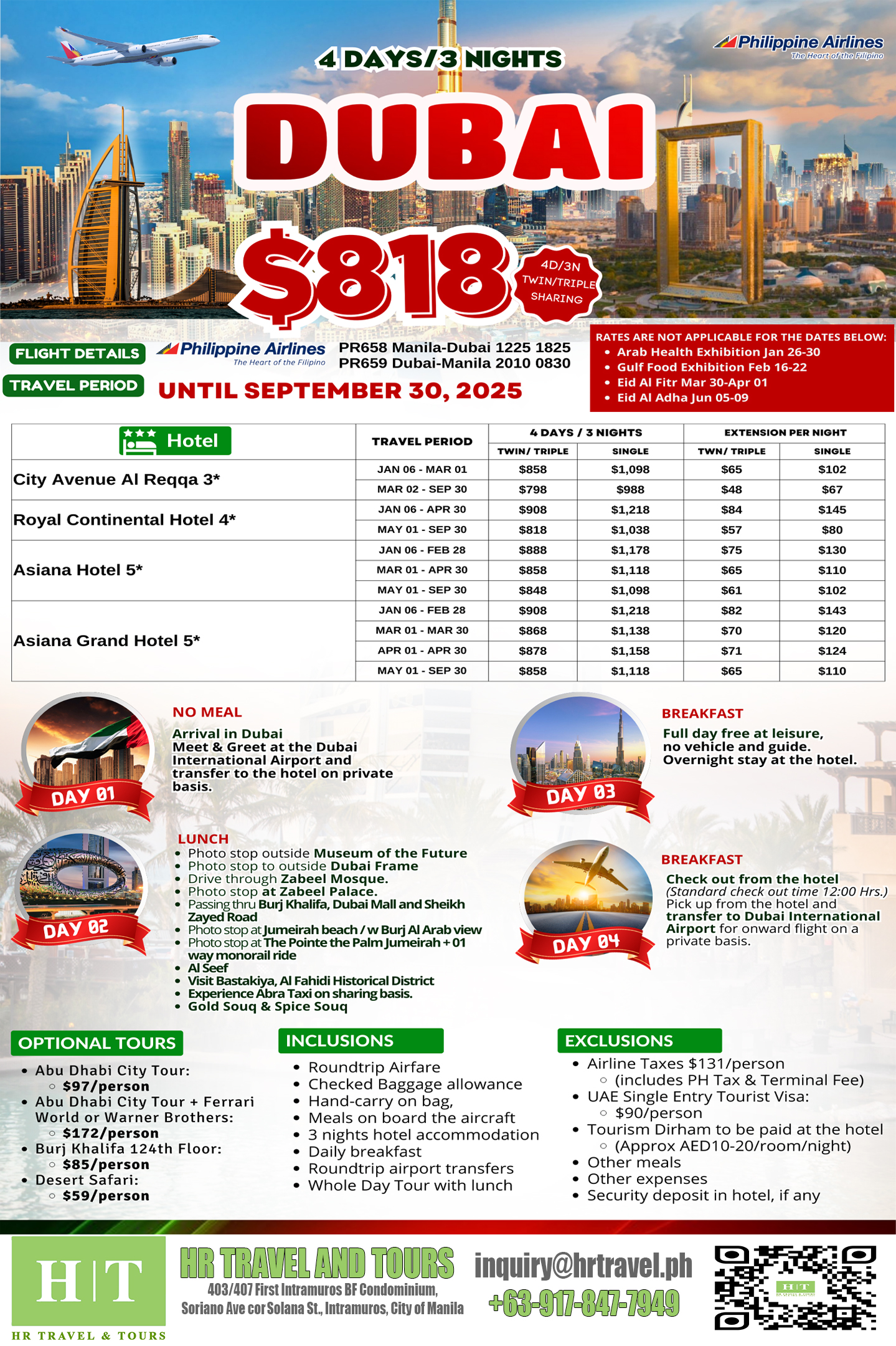Dubai All-In Tour
