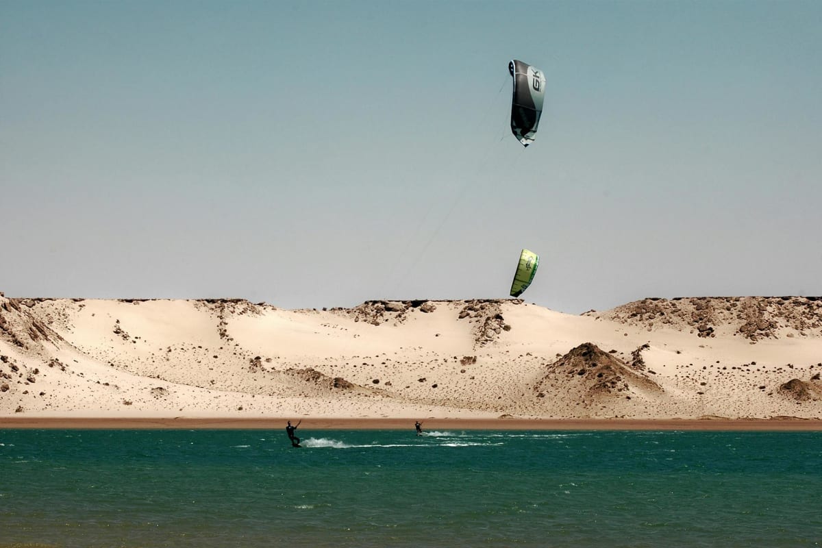 Dahab Blue Hole Egypt kiteboarding lagoon thermal winds