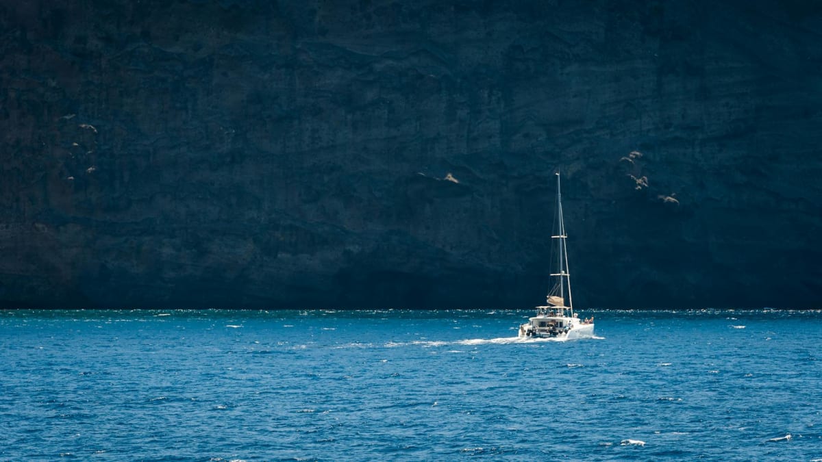 Mediterranean sailing Greece Aegean blue water whitecaps