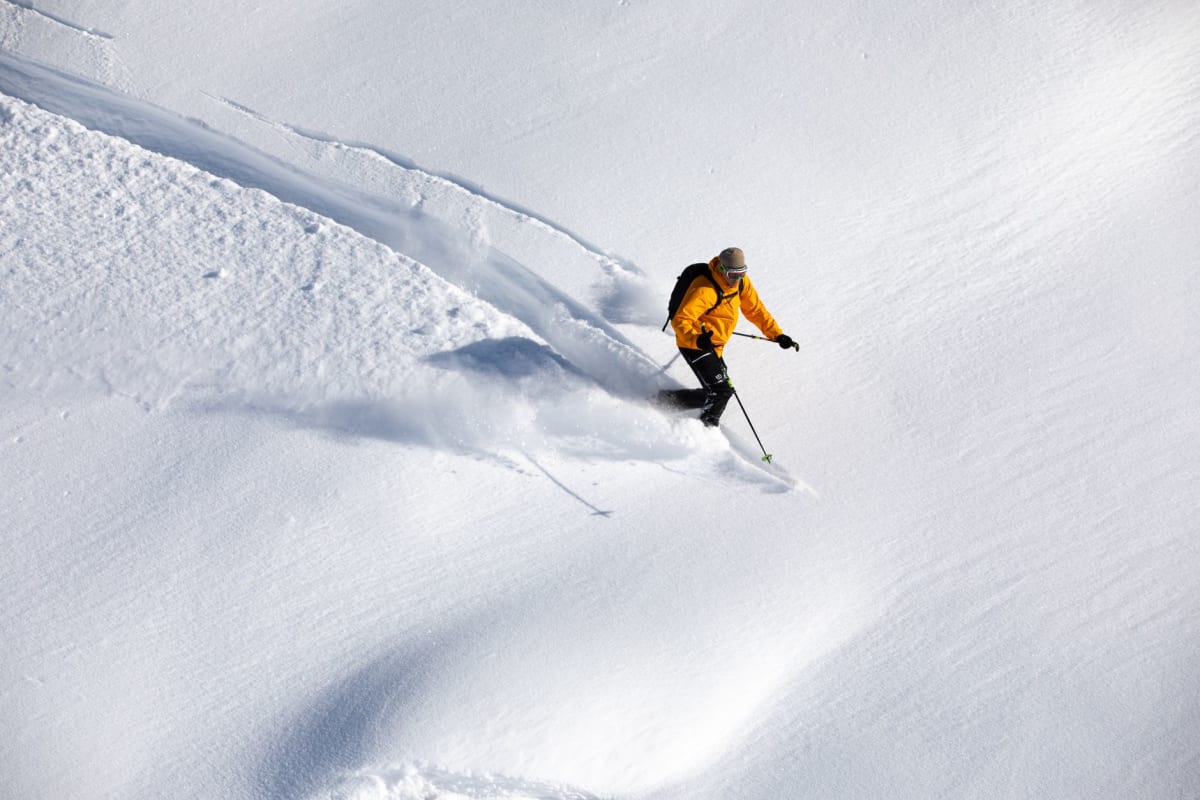 Marker Kingpin 13 TN backcountry binding uphill-downhill mode