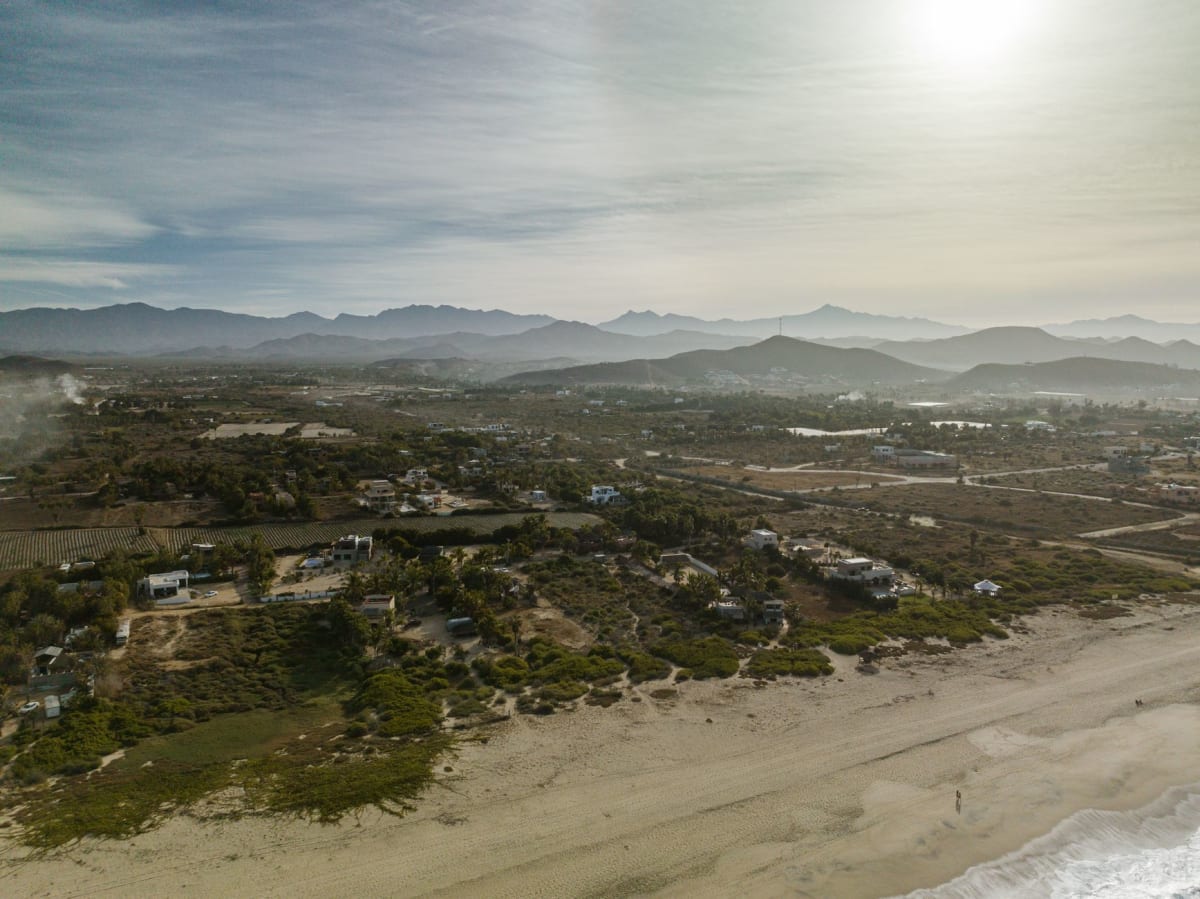 El Sauzal Baja California Mexico pointbreak aerial swell