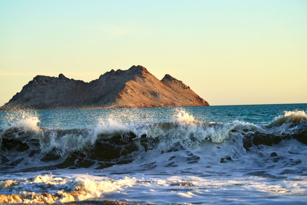 Kilometer 71 San Quintin Baja California Mexico beach break swell
