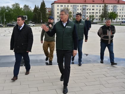 Радий Хабиров оценил ход работ на площади Первооткрывателей башкирской нефти