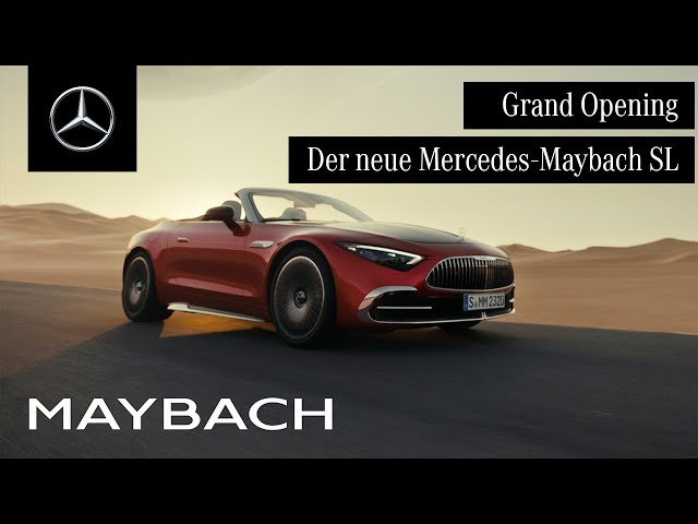 Der neue Mercedes-Maybach SL