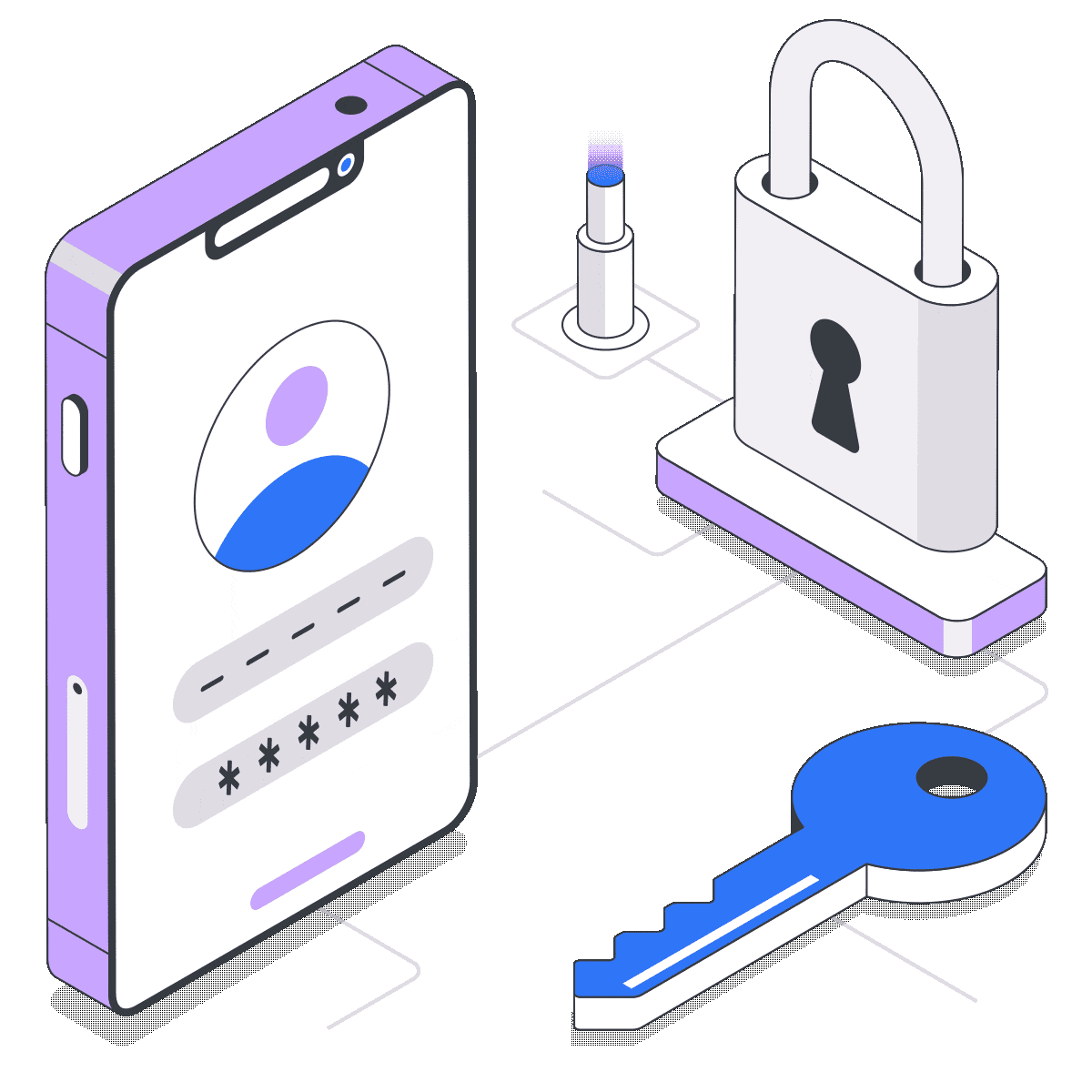 Web application penetration testing security illustration