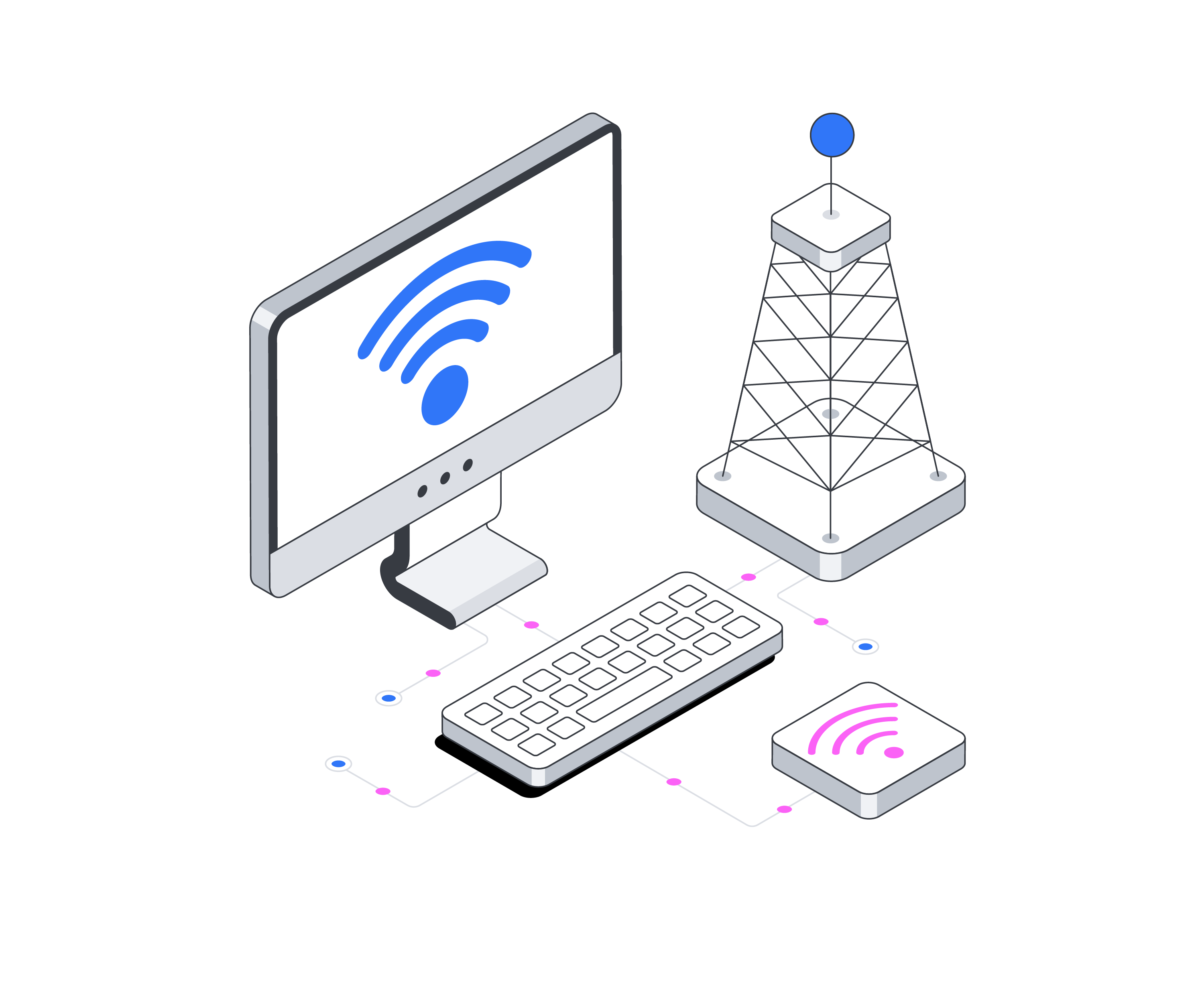 Web application penetration testing security illustration