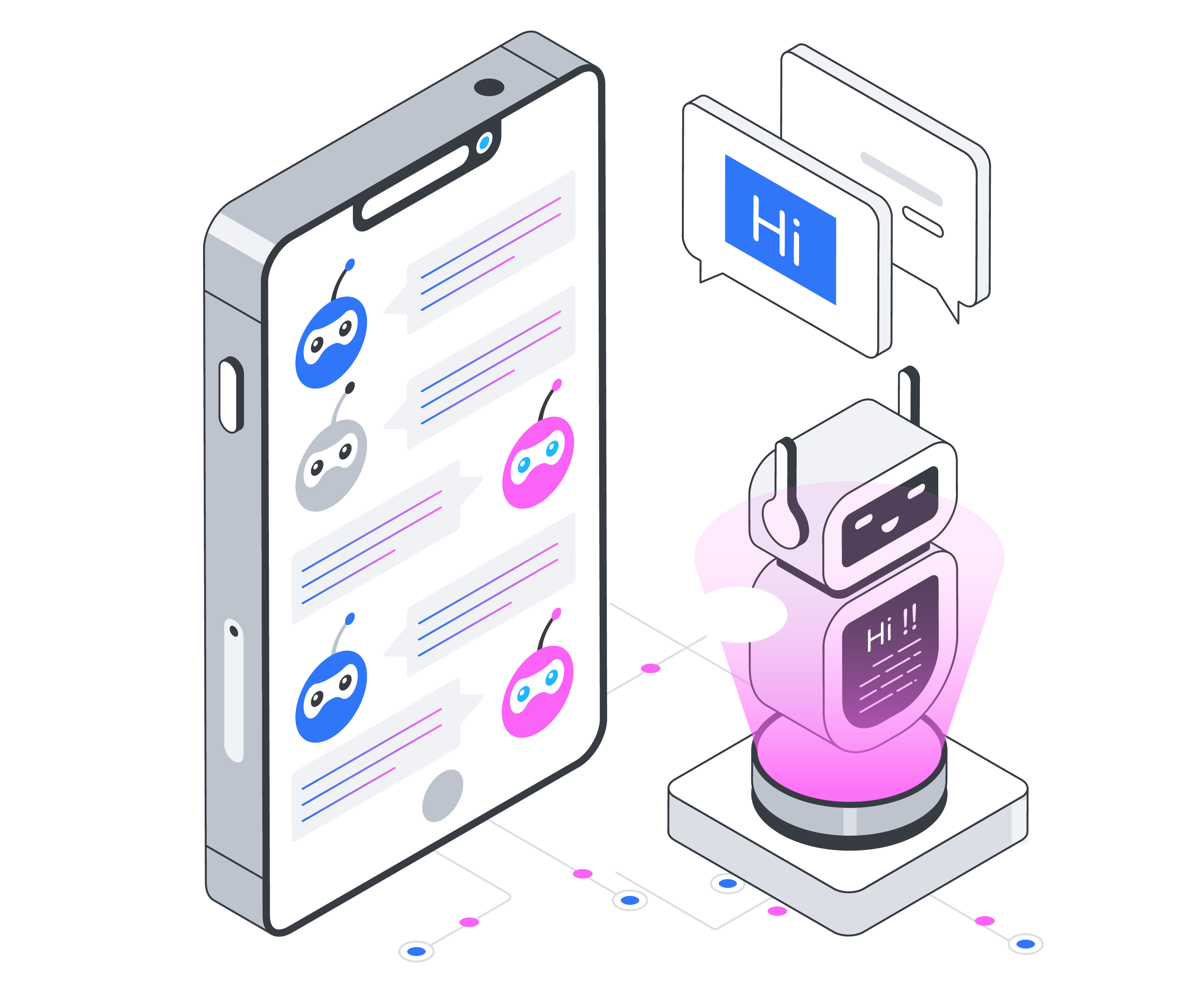 Web application penetration testing security illustration