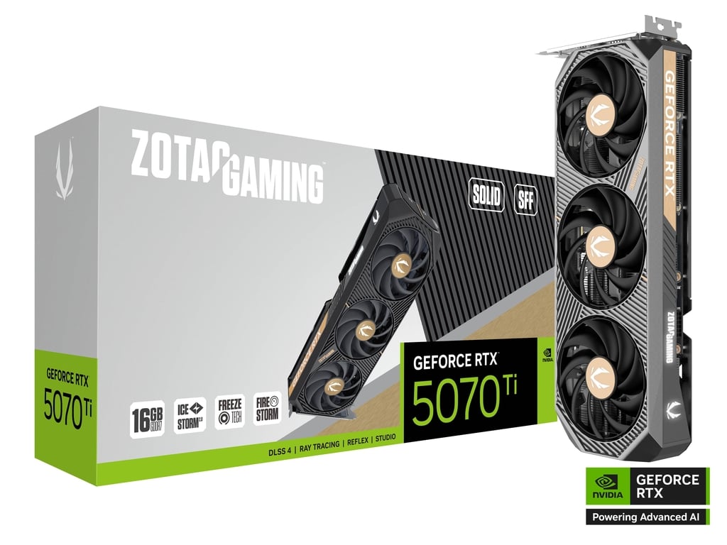 ZOTAC SOLID SFF RTX 5070 TI 16GB GDDR7