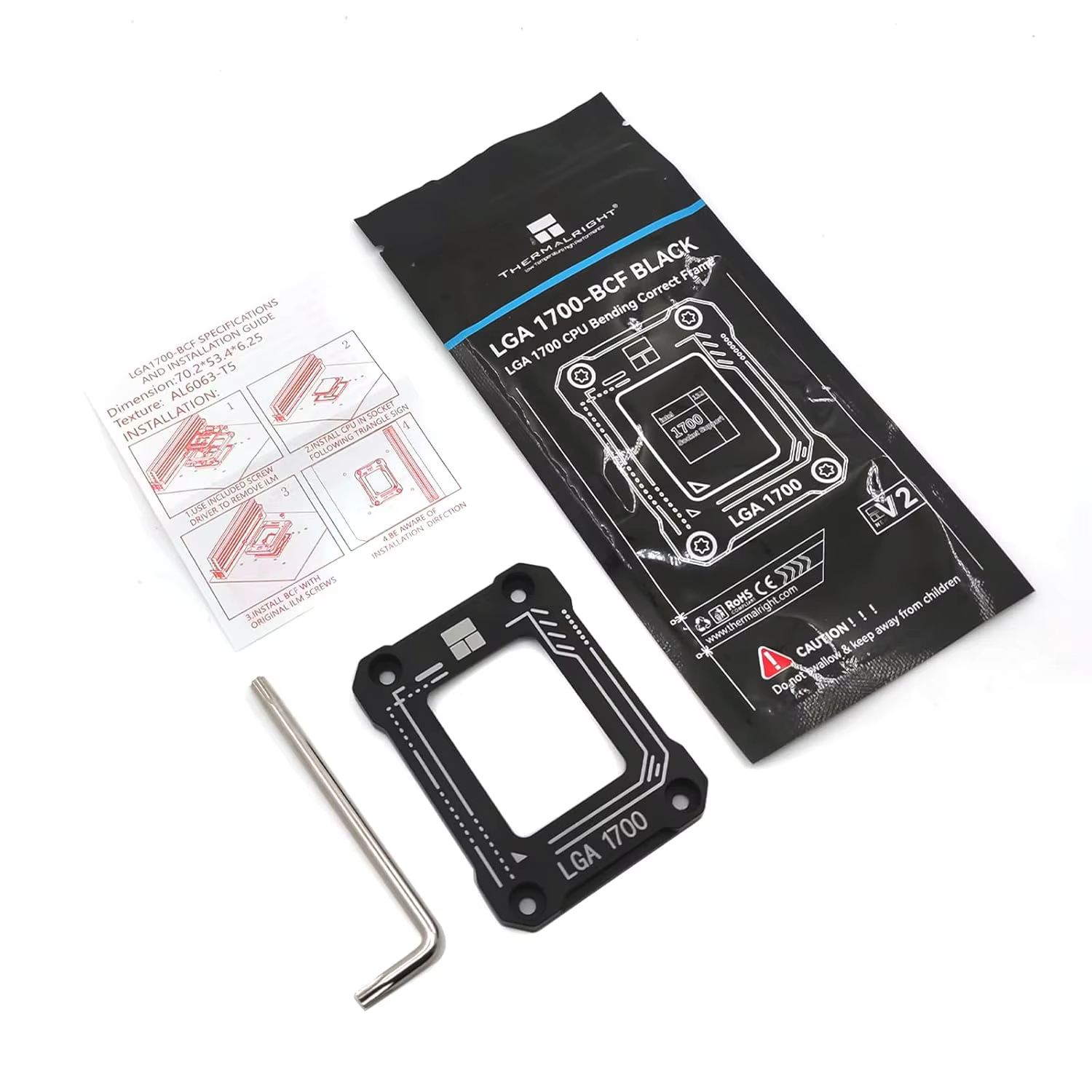 THERMALRIGHT LGA 1700 BENDING CORRECT FRAME BLACK