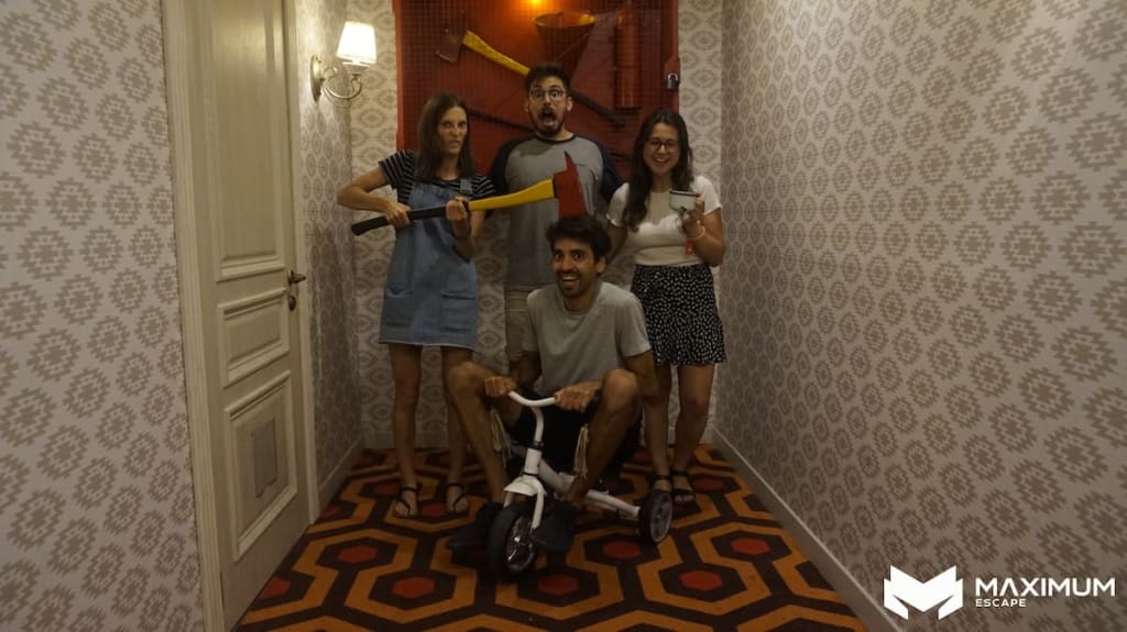 Overlook Hotel escape room in Barcelona