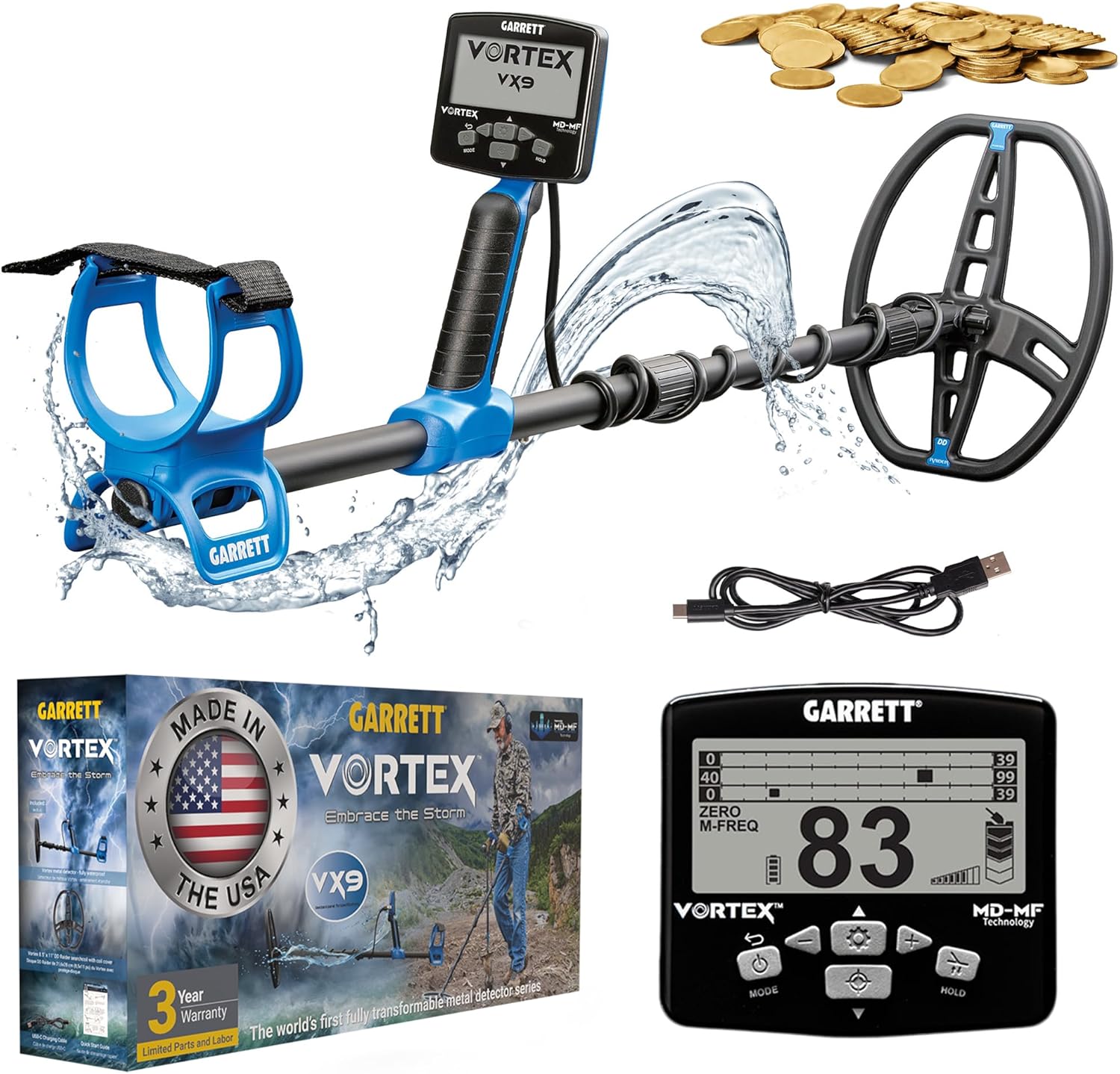 Vue 1 de Garrett Vortex Vx Detecteur