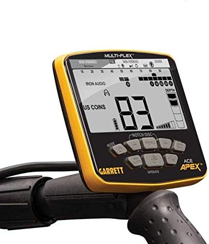 Vue 3 de Garrett Apex Detecteur Multifrequences