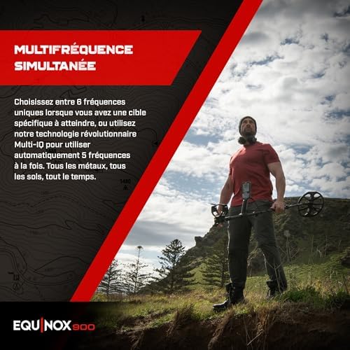 Vue 2 de Minelab Equinox Detecteur De
