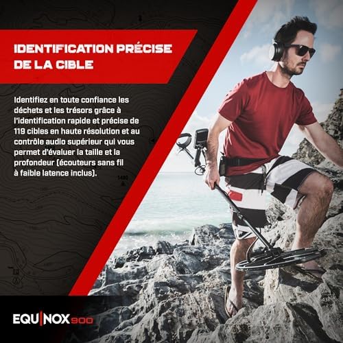 Vue 3 de Minelab Equinox Detecteur De
