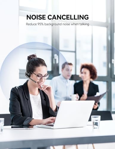 Vue 4 de Tecknet Casque Decoute Bluetooth