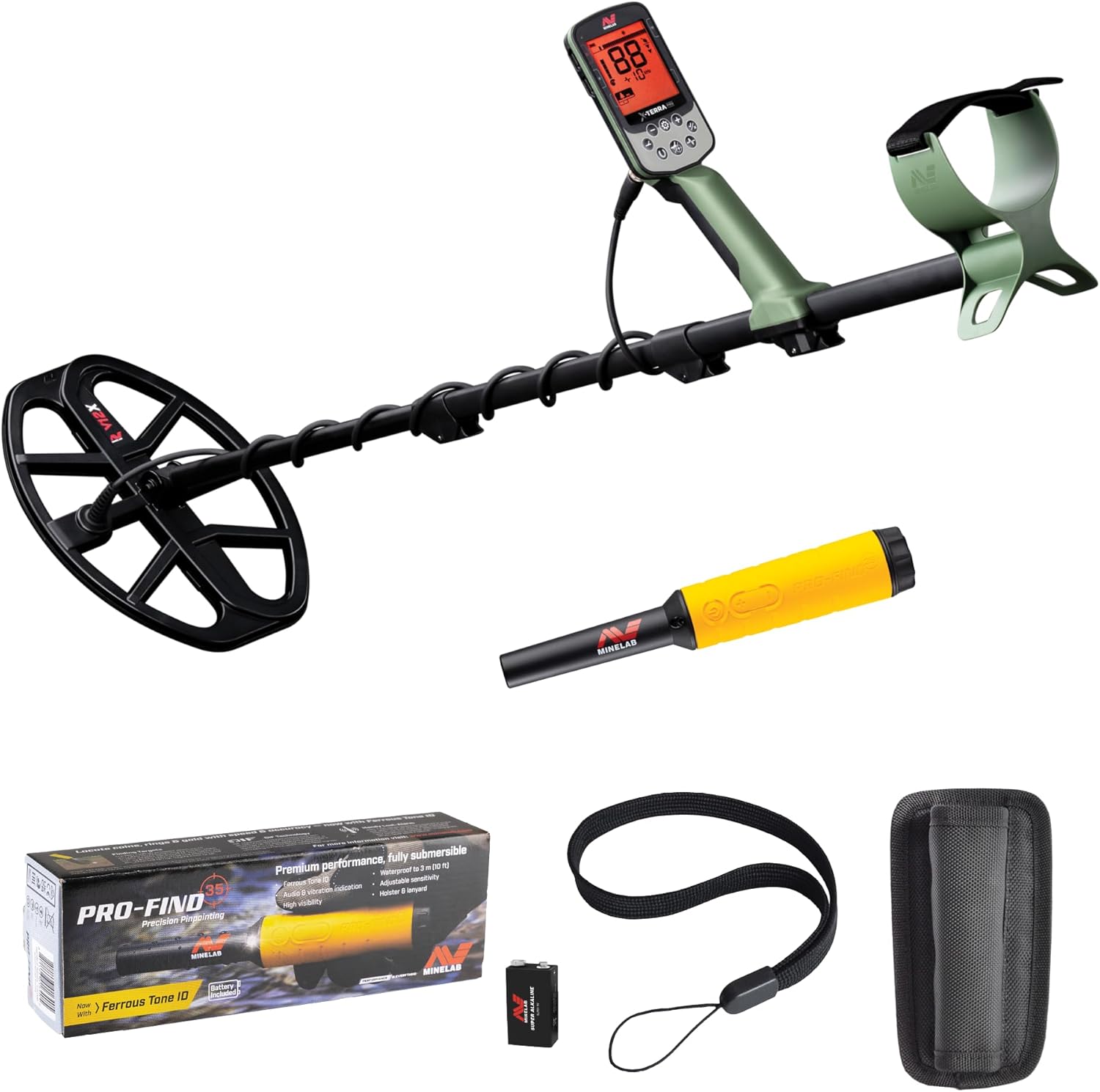 Vue 1 de Minelab Xterra Pro Ensemble