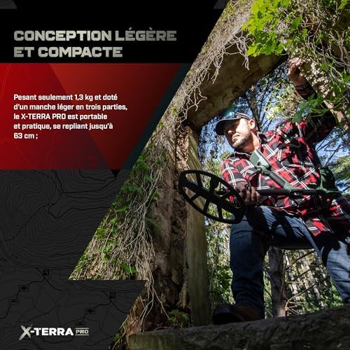 Vue 5 de Minelab Xterra Pro Ensemble