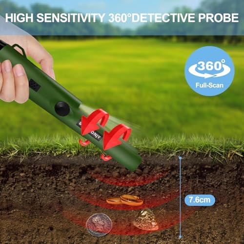 Vue 3 de Detecteur De Metaux Pinpointer