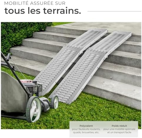 Vue 3 de Tectake Rampe Dacces